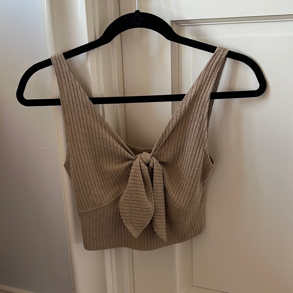 XS Abercrombie Cropped Tank Top